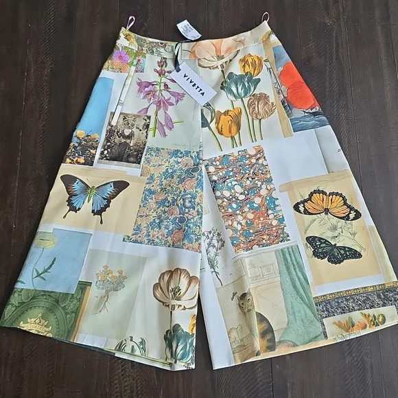 NWT Vivetta Graphic-Print Suit 2pc. Blazer Shorts - Picture 4 of 16